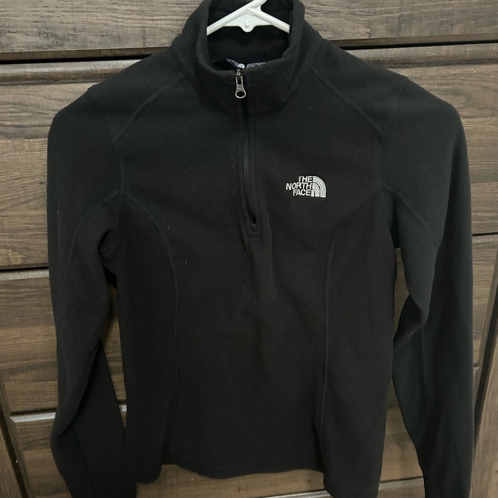 The North Face Black Half-Zip Fleece
